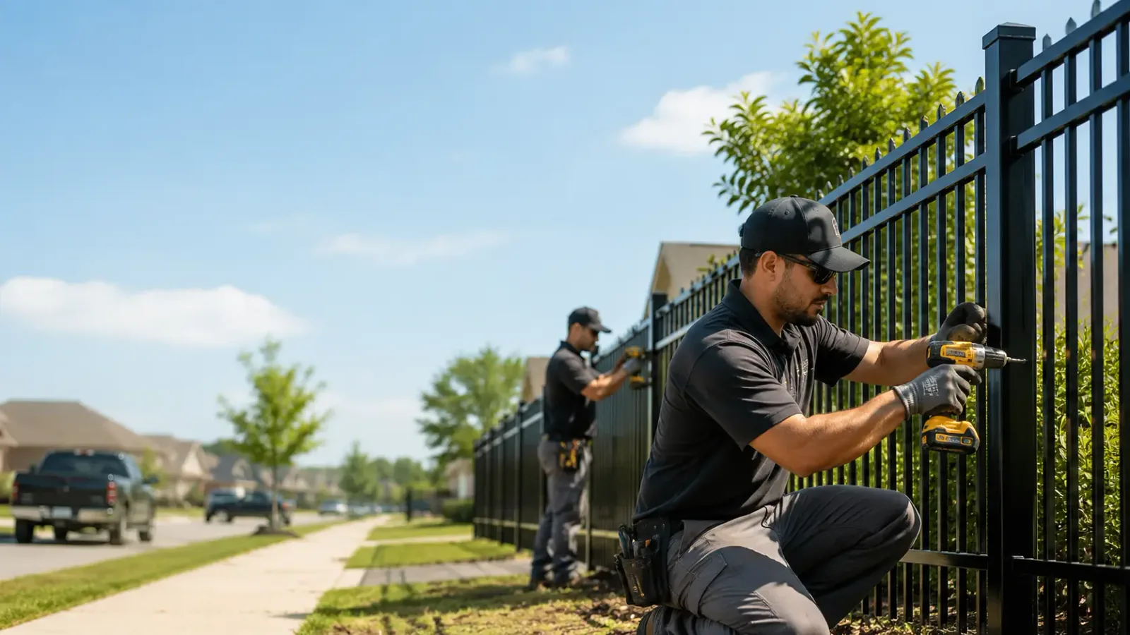 Metal Fence Installation in Revere, MA